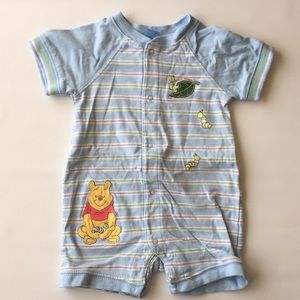 *** Disney baby boy one pc bodysuit snap buttons